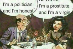 Politician-honesty